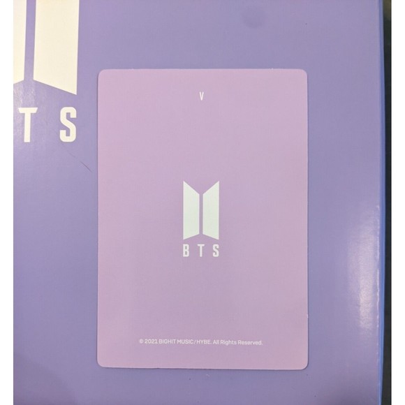 Photo card V Kim Taehyung BTS from OFFICIAL MERCH BOX Army Room DIY- Car… - Picture 2 of 6